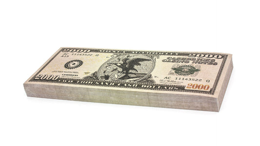 Cashbricks® Spielgeld $2.000 Dollar Scheine