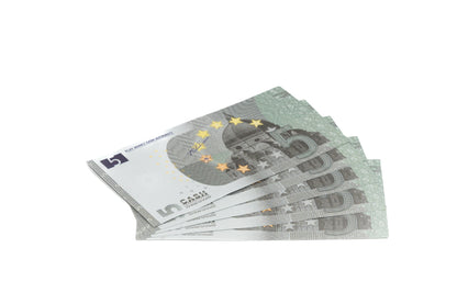 Cashbricks® Spielgeld Euro Bündel - €5 Scheine