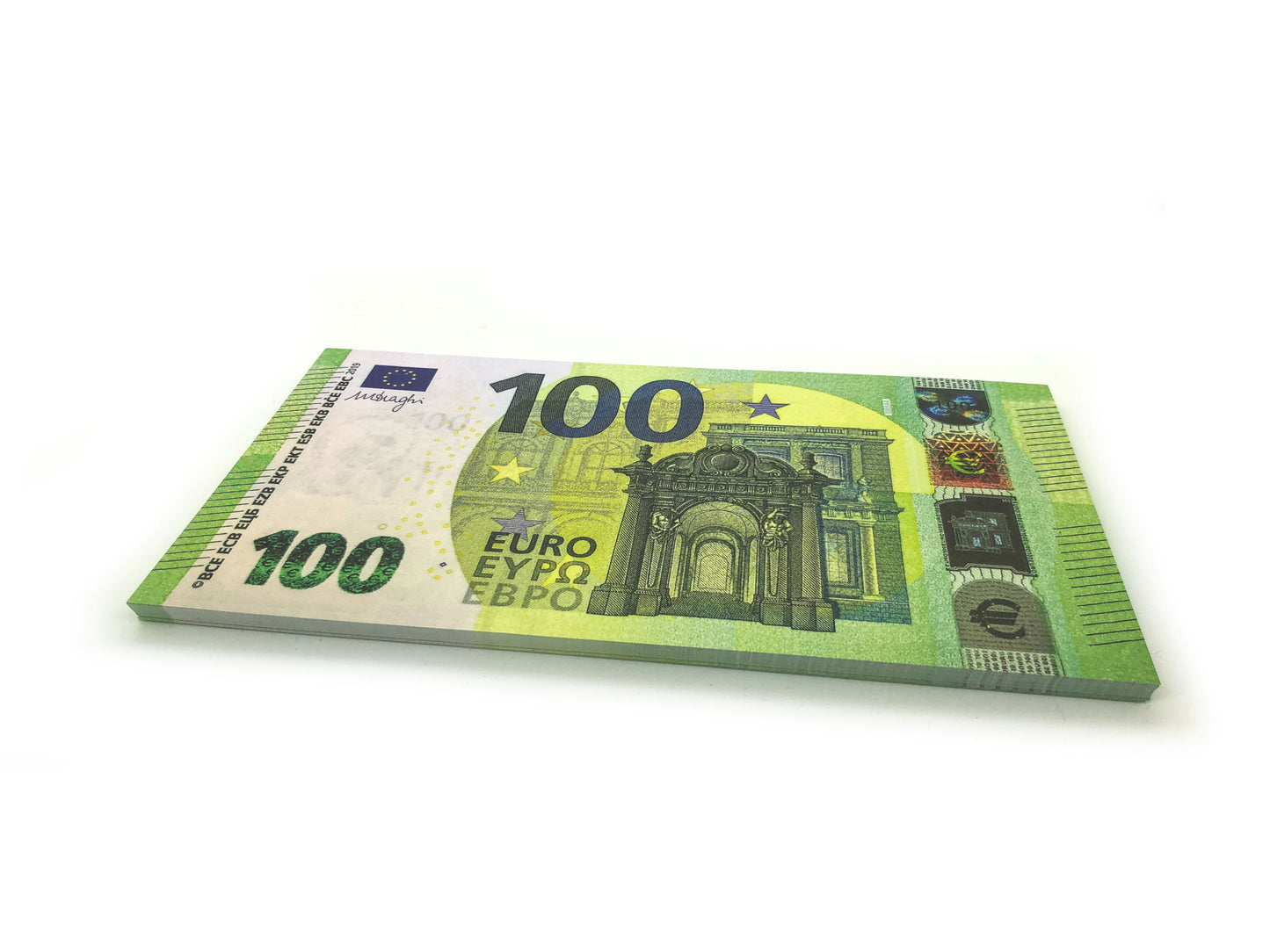 100 Euro Scheine - auf 125% vergrößert