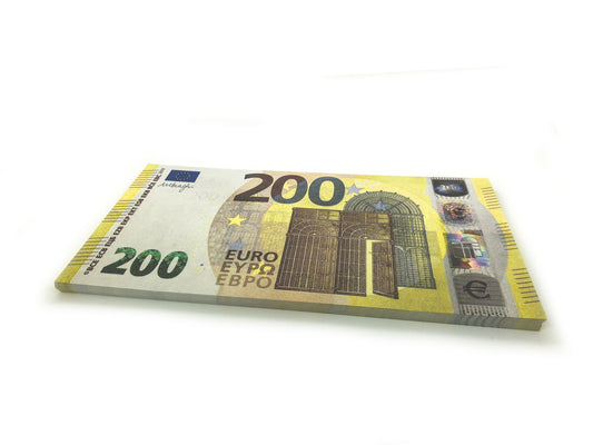 200 Euro Scheine - auf 125% vergrößert