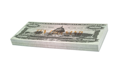 Cashbricks® Spielgeld $10.000 Dollar Scheine